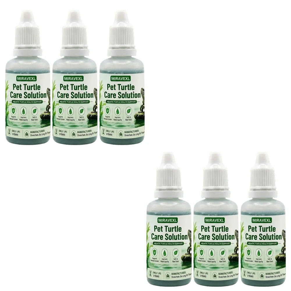 MIRAVEXL Aquatic Turtle Care Solution | Water Conditioner 30ml