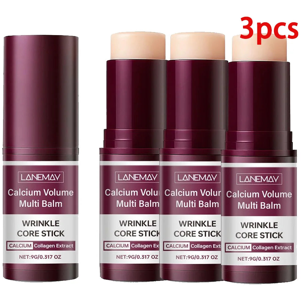 Collagen Calcium Multi Balm Stick | Anti-Wrinkle Moisturizer 9g