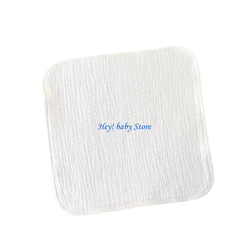 Soft 4-Layer Baby Cotton Washcloth Burp Cloth & Bib | 0–3 Yrs