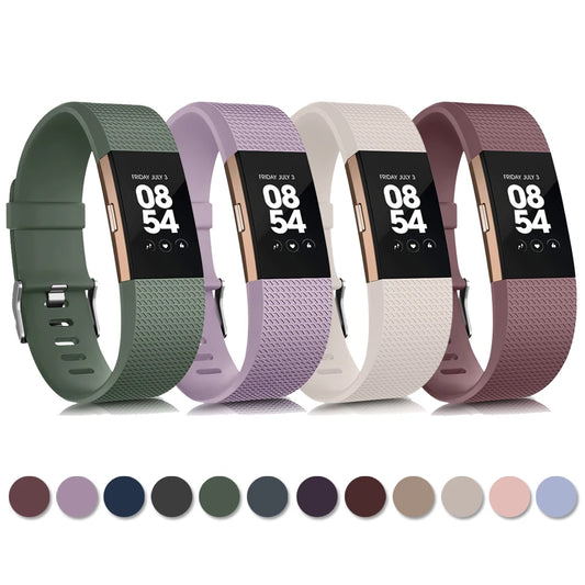 Soft TPU Replacement Band for Fitbit Charge 2 – S & L Peaceful Pleasures Health and Wellness