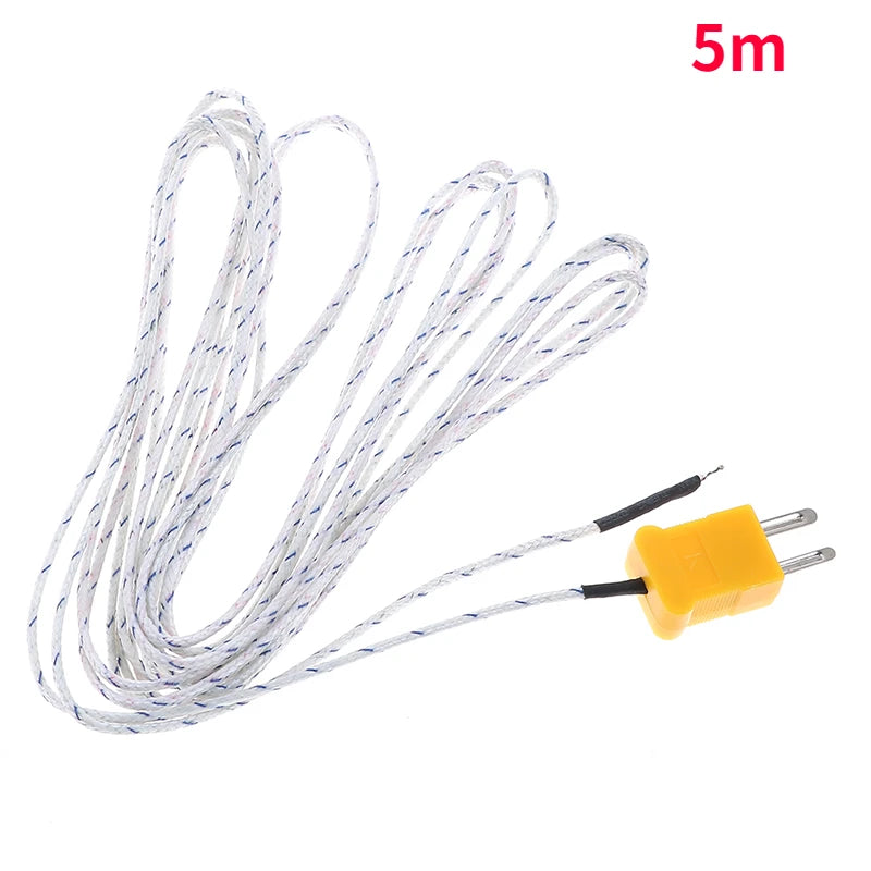 K-Type Thermocouple Probe Sensor 1M/3M/5M | TM-902C TES-1310