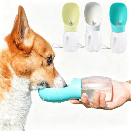 300ML Dog Water Bottle Portable Pet Water Dispenser For Small Big Dogs Cat Walking Outdoor Travel Leakproof Drinking Bowl Feeder Peaceful Pleasures Health and Wellness