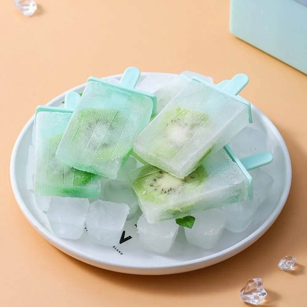 Reusable DIY Popsicle Mold – Easy Release Ice Cream Maker Set