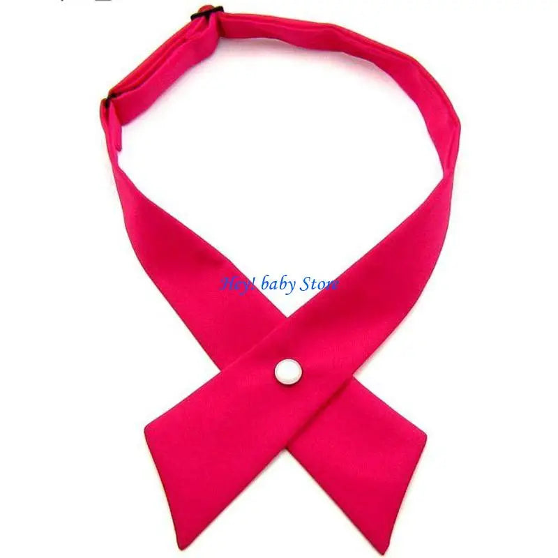 Adjustable Solid Color Bow Tie for Men & Women | Formal & Casual