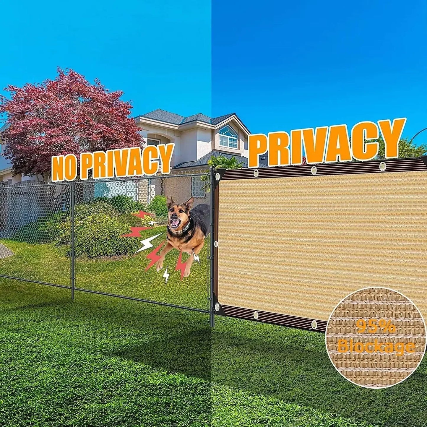 HDPE Shade Cloth Net UV & Heat Protection – Patio Garden 2x2m 2x4m