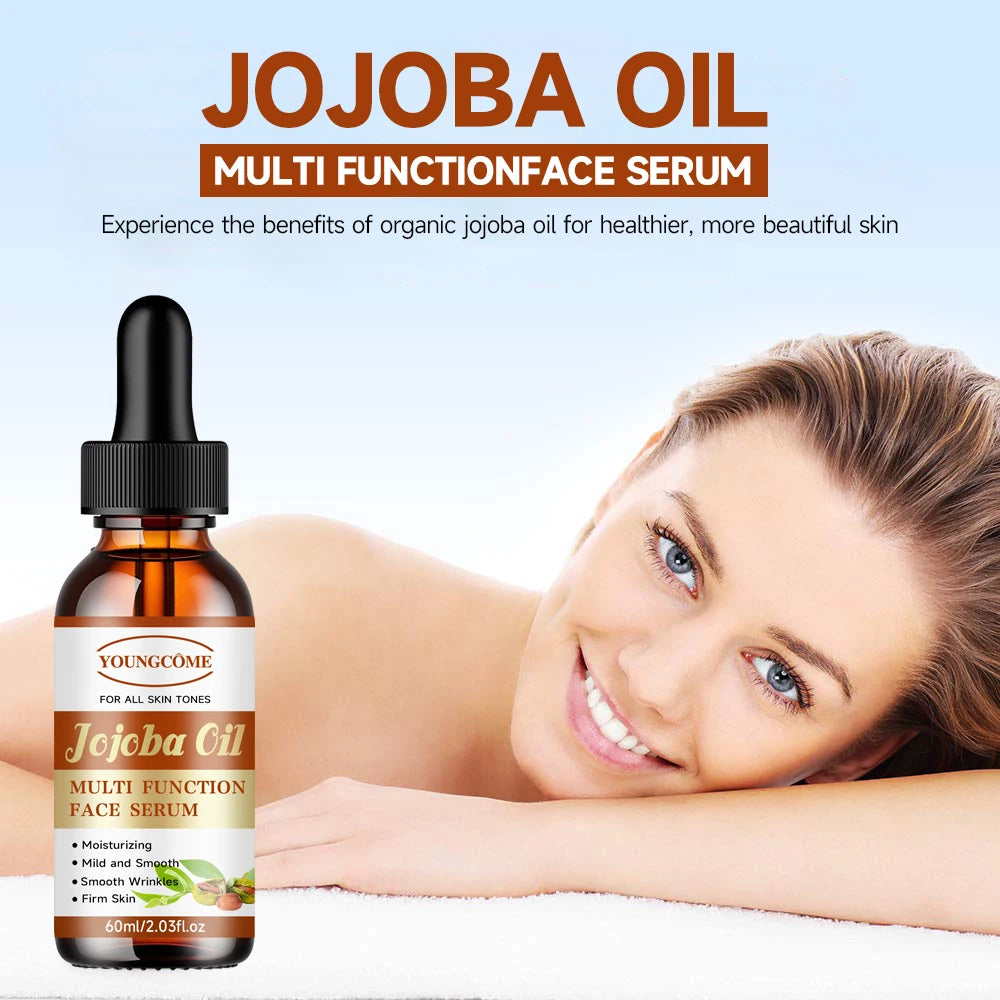 Vitamin E Jojoba Oil Essential Oil Brightens and tightens the skin, moisturizes the skin, and reduces dullness 4In1 Skin Care Peaceful Pleasures Health and Wellness