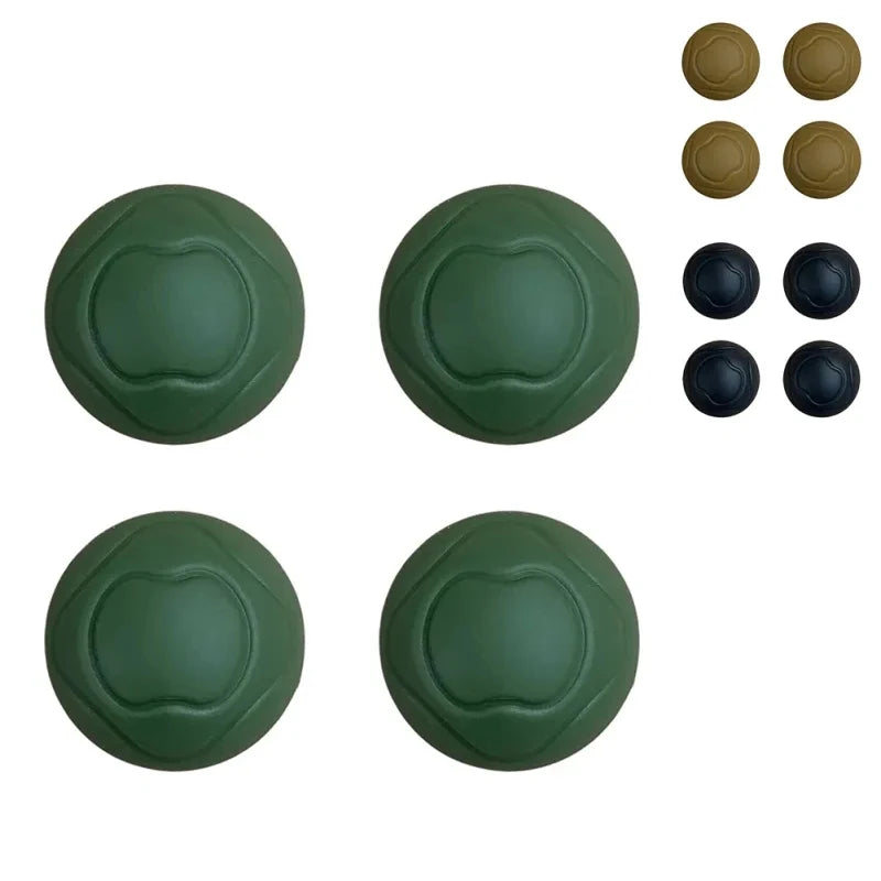 Outdoor camping chair silicone cover anti-slip anti-sink anti-wear moon chair RV camping accessories spring summer autumn winter Peaceful Pleasures Health and Wellness 4PCS green
