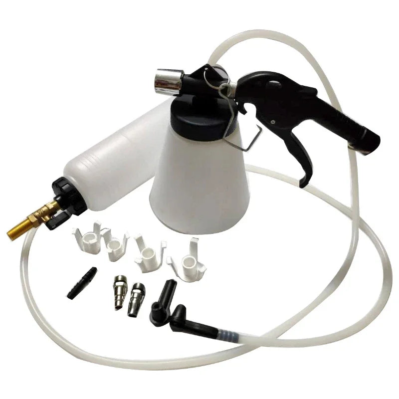 1L 0.75L Car Brake Bleeder Hydraulic Pumping Fluid Pump Kit Oil Change Purge Tank Tubes Repair Tool Truck Motorcycle Accessories Peaceful Pleasures Health and Wellness