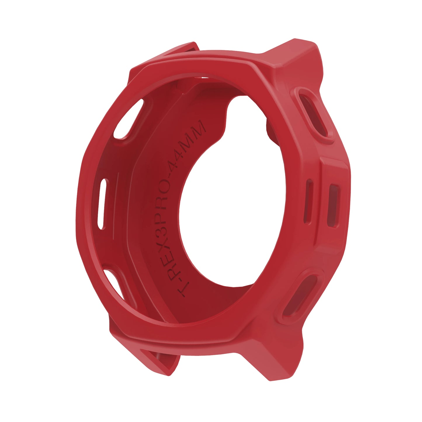Silicone Case for Amazfit T-REX 3 Pro 44mm Smartwatch Peaceful Pleasures Health and Wellness Red