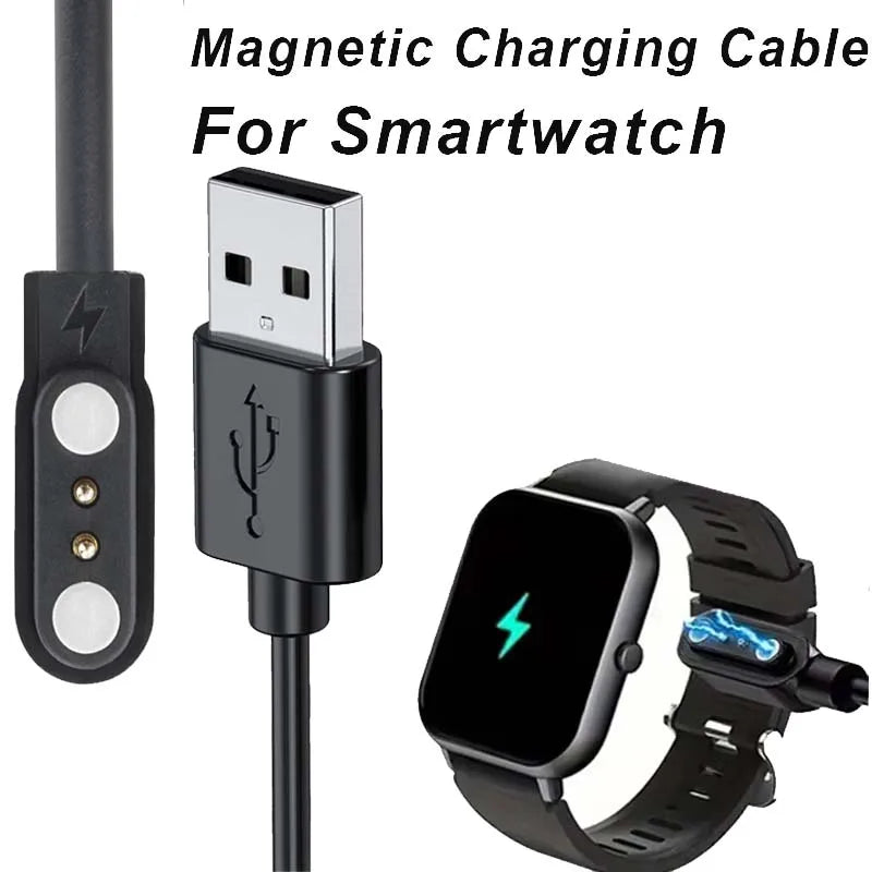 Magnetic USB Charger Cable for Mibro GS A2 T2 C3 Smartwatch Peaceful Pleasures Health and Wellness