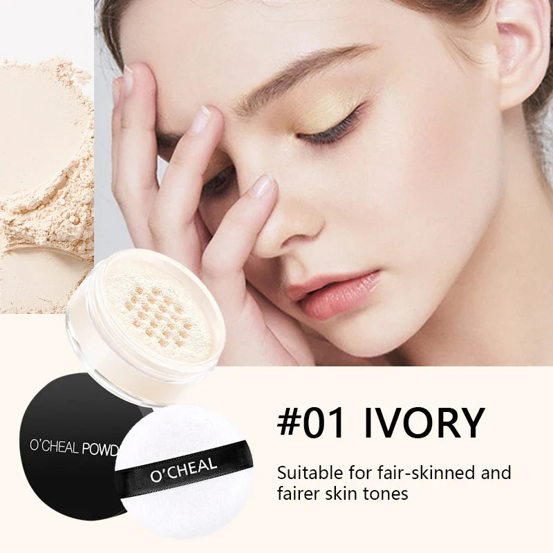 O'CHEAL Oil Control Face Powder & CC Cushion Set – Matte