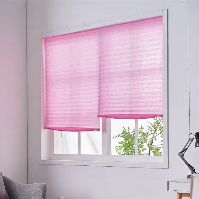 Self-Adhesive Pleated Window Blind | No-Drill Privacy Shade