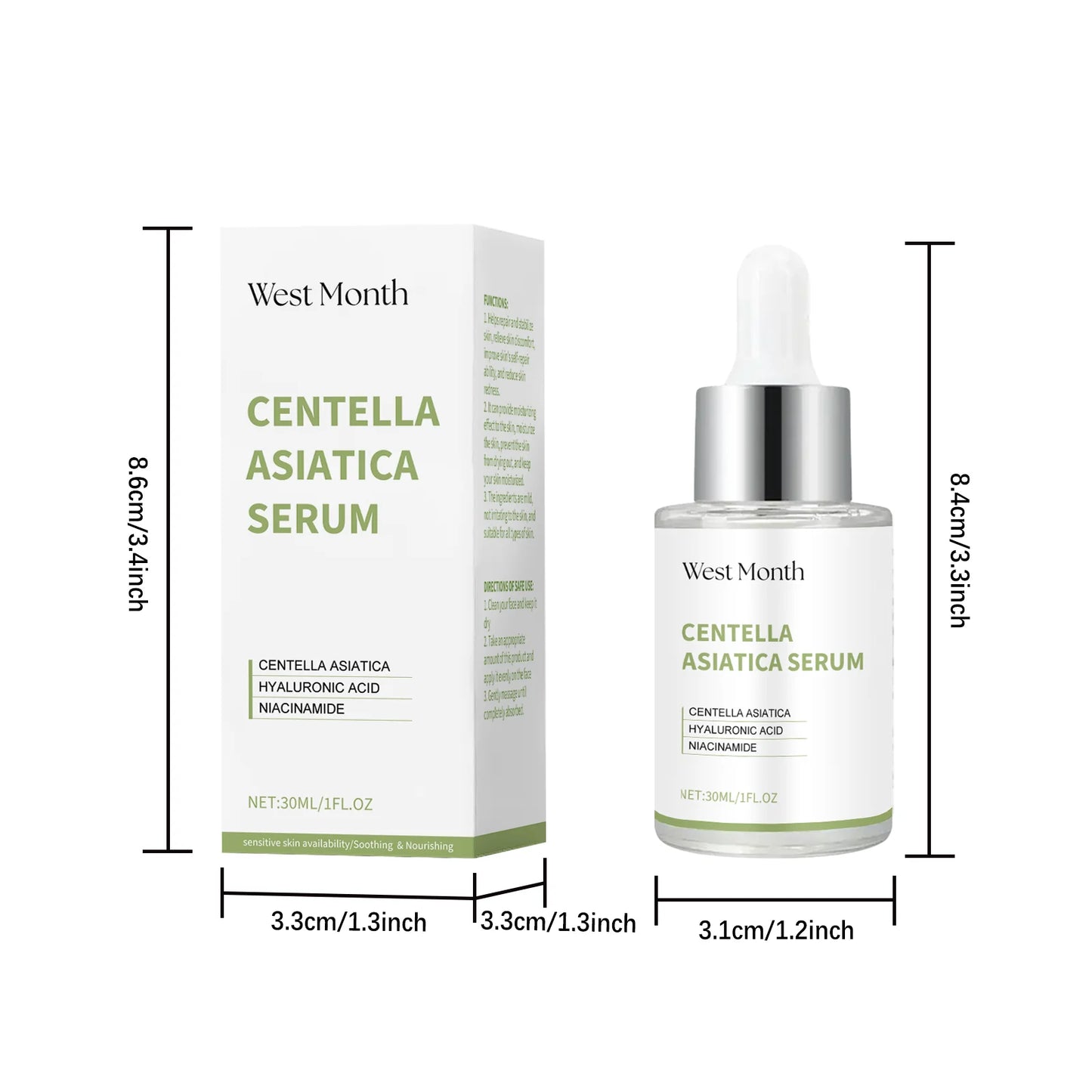 Centella Asiatica Serum – Soothing, Brightening & Hydrating