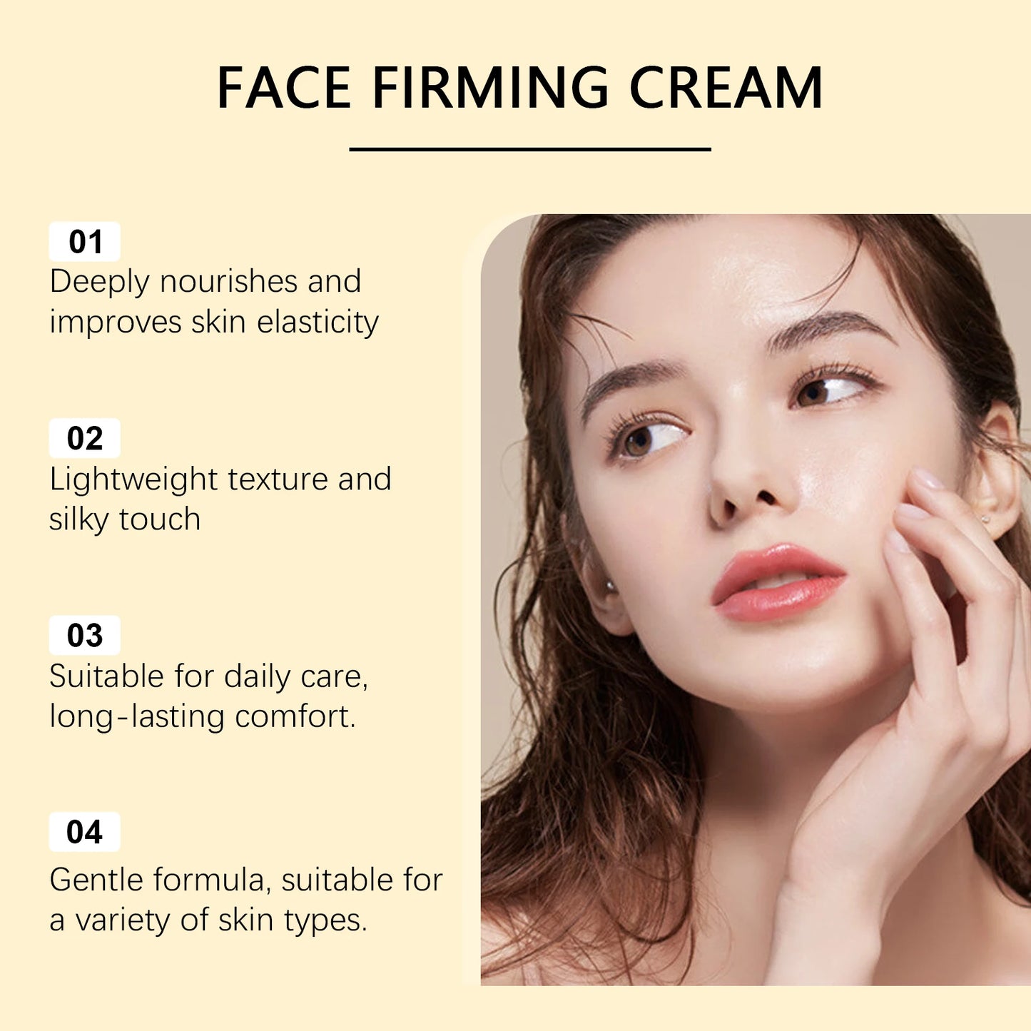 Firming Face Cream – Hydrating, Brightening Moisturizer