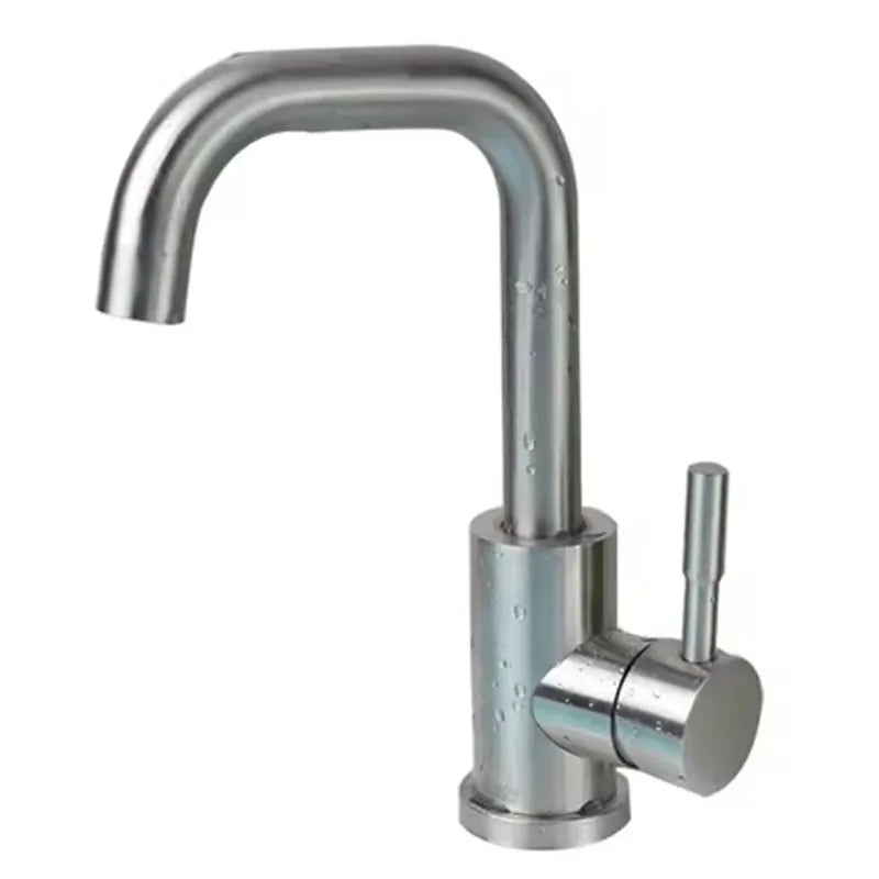 Black Nickel Basin Faucet | Single Handle 360° Swivel Mixer Tap
