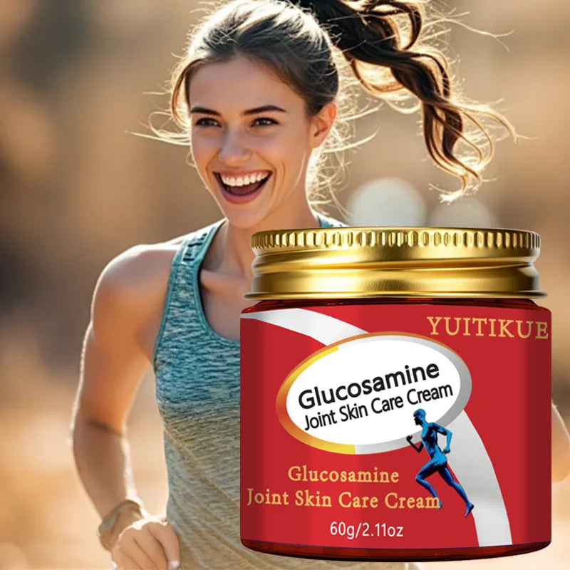 YUITIKUE Glucosamine Joint Cream 60g | Fast-Absorbing Formula Joint Relief Cream Peaceful Pleasures Health and Wellness