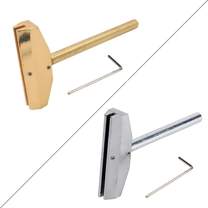 Electric Guitar Repair Tool Alloy Fretboard Press Caul Gold Silver