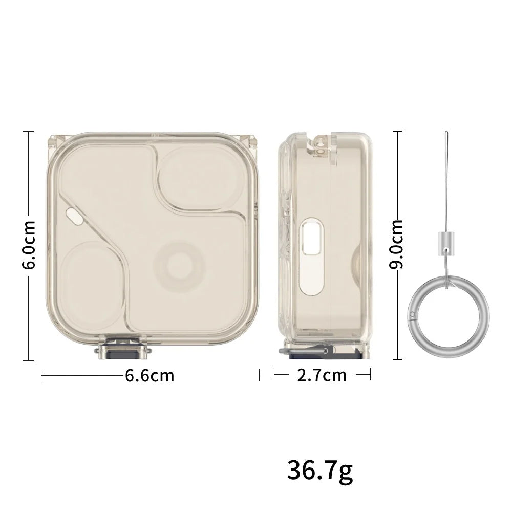 High Quality Hard Shell Case TPU Protective Cover For Nothing Ear(3) Shockproof And Drop-Proof Protective Cover With Hook Peaceful Pleasures Health and Wellness