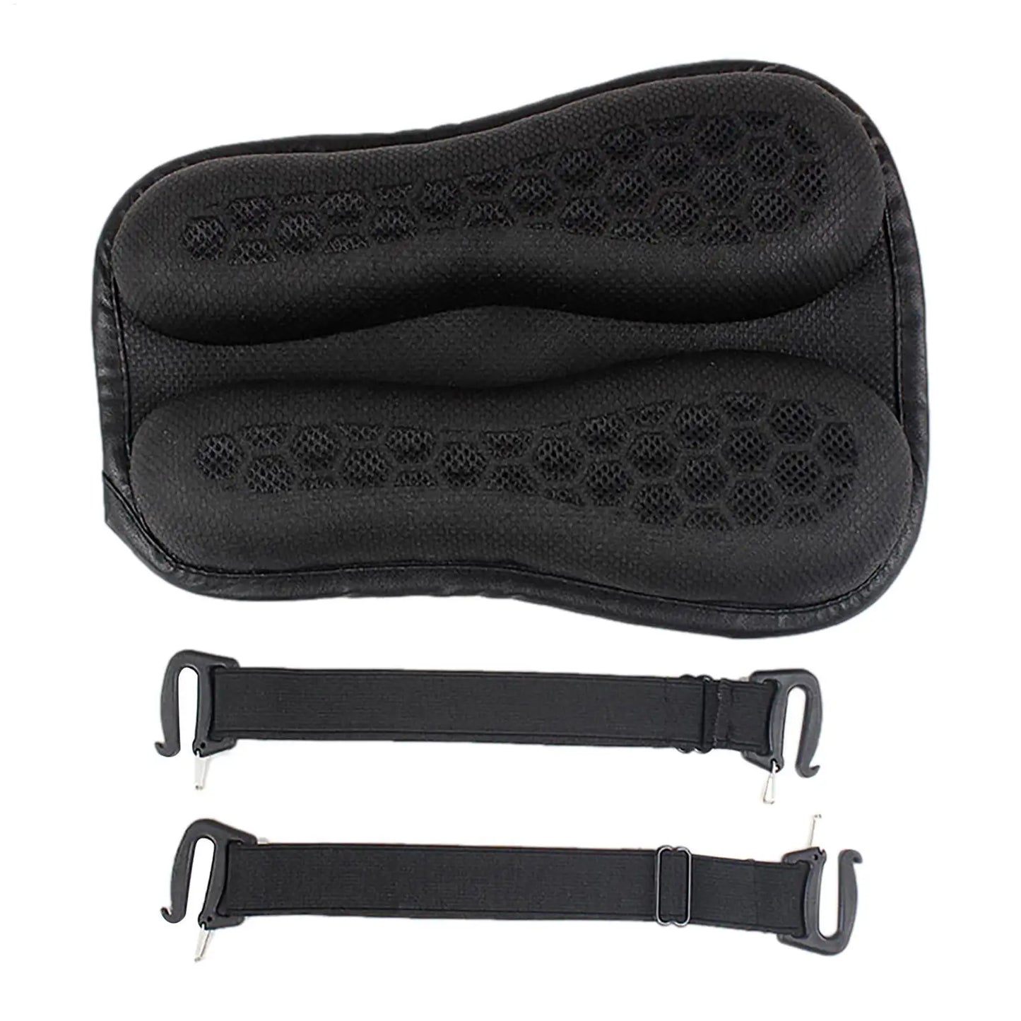 Motorcycle Gel Seat Cushion – 3D Honeycomb Breathable Pad