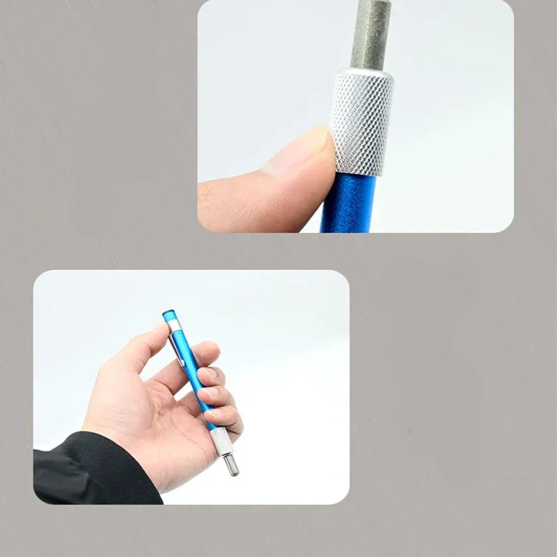 Diamond Grinding Pen | Portable Double-Tip Sharpening Rod