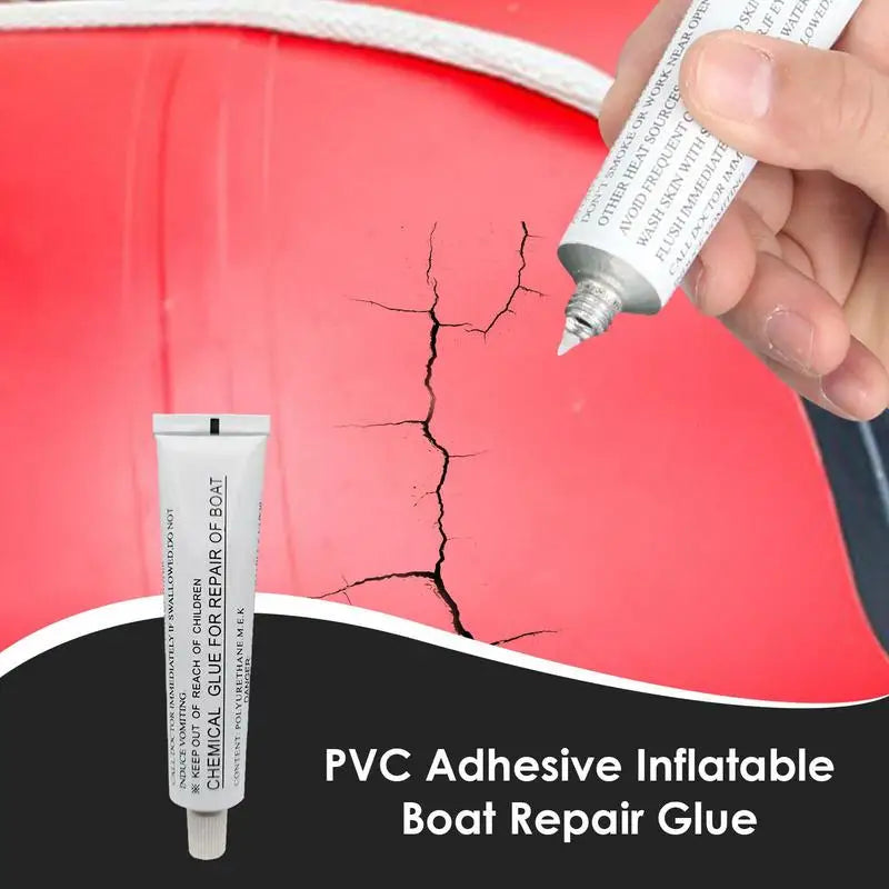 30ml PVC Glue for Inflatable Boat Inflatable Boat Repair Glue Bonding Repair Supplies for Paddle Boat Kayak Air Cushion Patch Peaceful Pleasures Health and Wellness