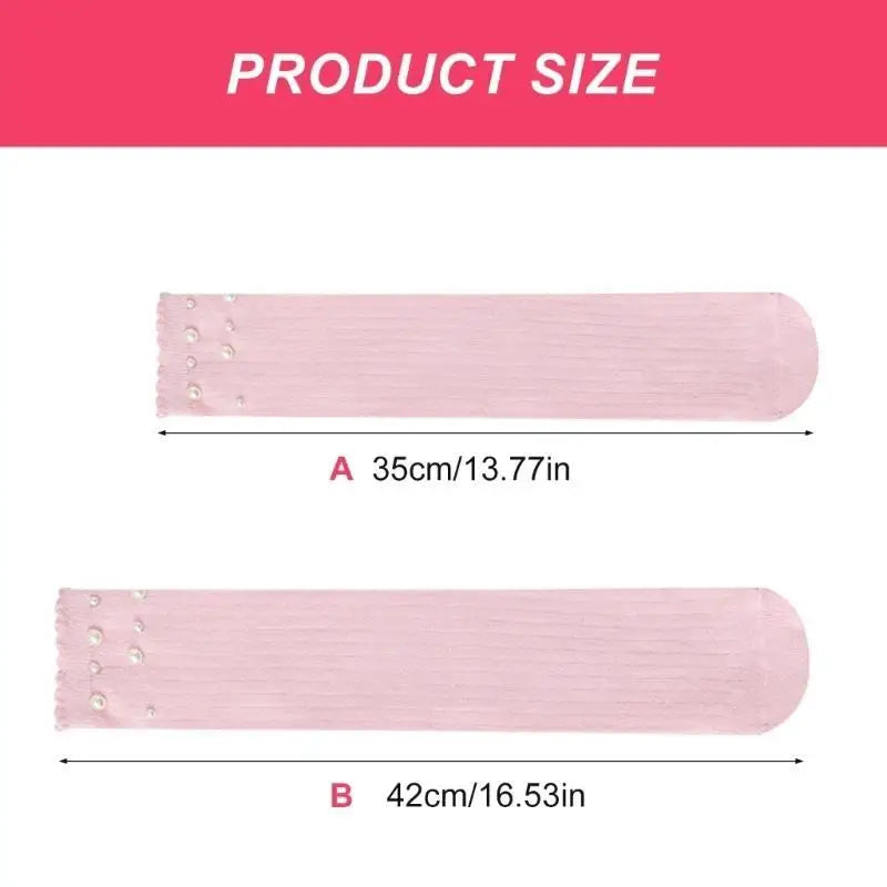 Girls Pearl Over-the-Knee Socks | Soft Breathable Stockings