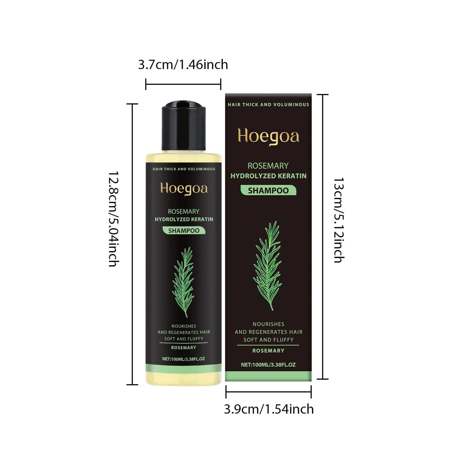Hoegoa Rosemary Thickening Shampoo – Volumizing Hair Repair