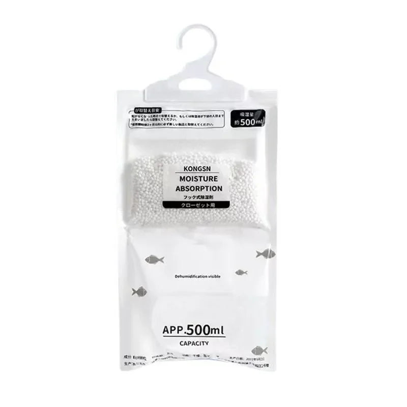Hanging dehumidification bag water absorption moisture-proof mildew-proof dehumidification bag household desiccant large package Peaceful Pleasures Health and Wellness 2pcs