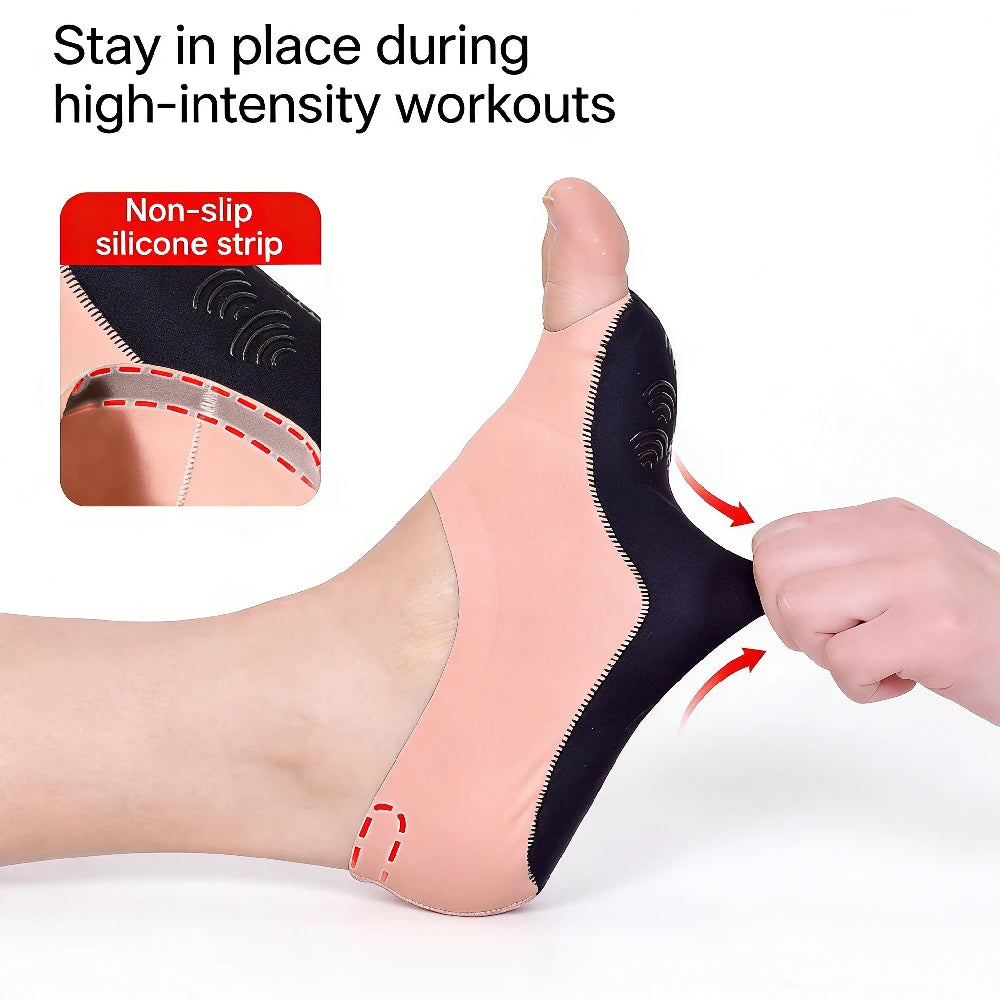 Women's Toeless Non-Slip Yoga Socks | Pilates, Ballet & Dance Non-Slip Yoga Socks Peaceful Pleasures Health and Wellness