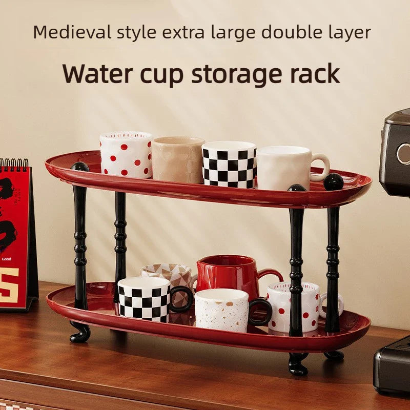 2-Tier Desktop Organizer for Perfume, Jewelry & Cosmetics