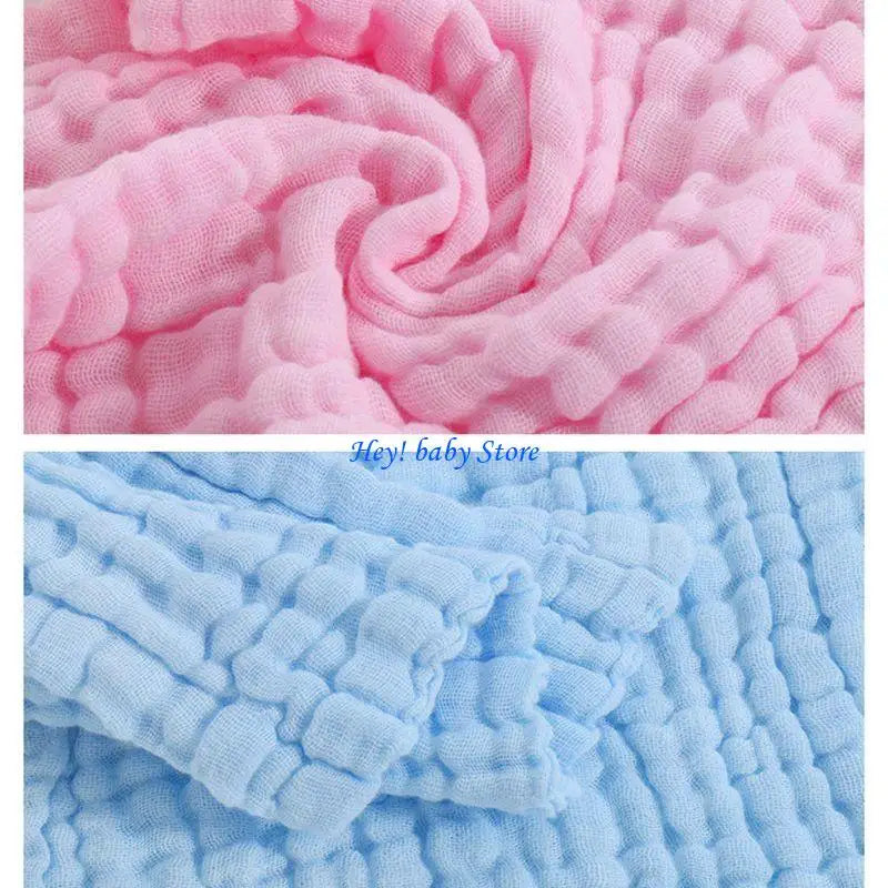 Baby Muslin Face Towels | Soft Cotton Handkerchief Wipes 5-Pack