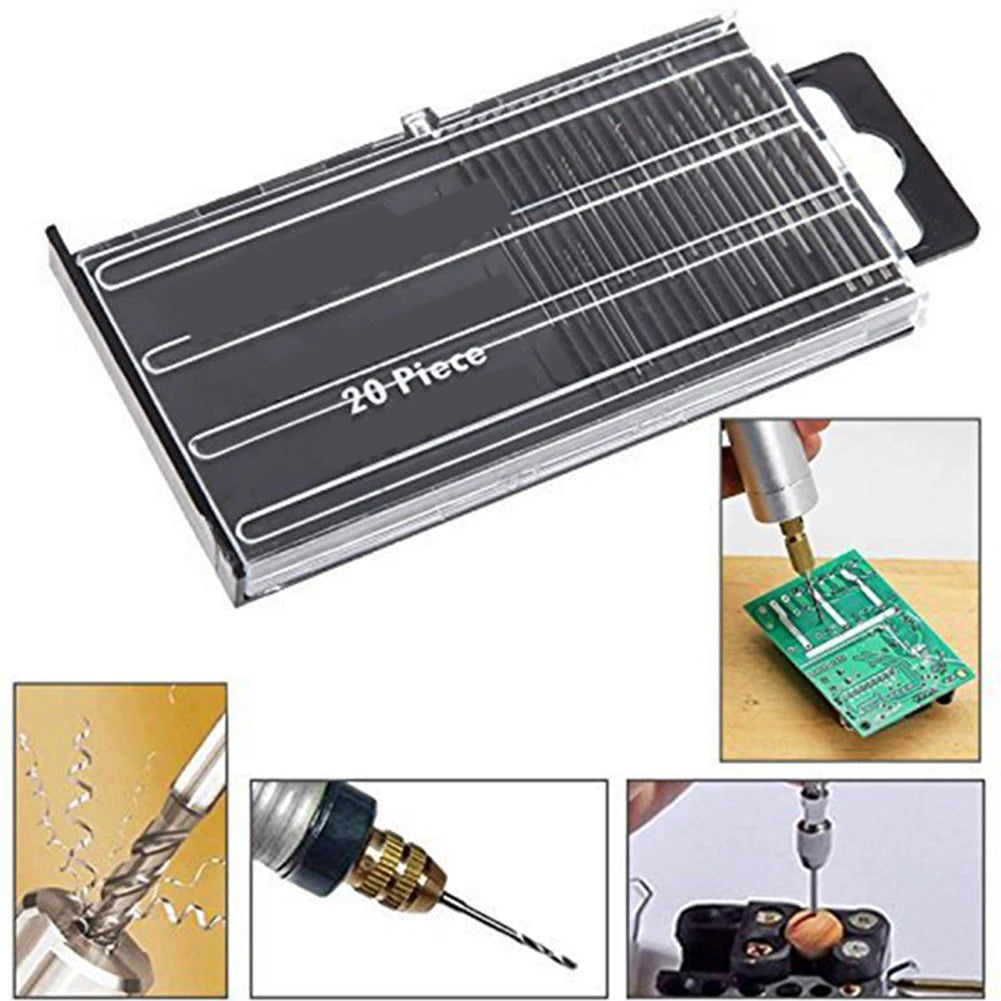Mini HSS Spiral Drill Bit Bits Precision Craft Jewellery Watch Repair