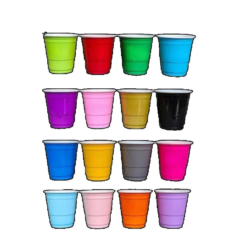 Disposable Party Cups 50–200pcs | 2oz Colorful Tasting Cups