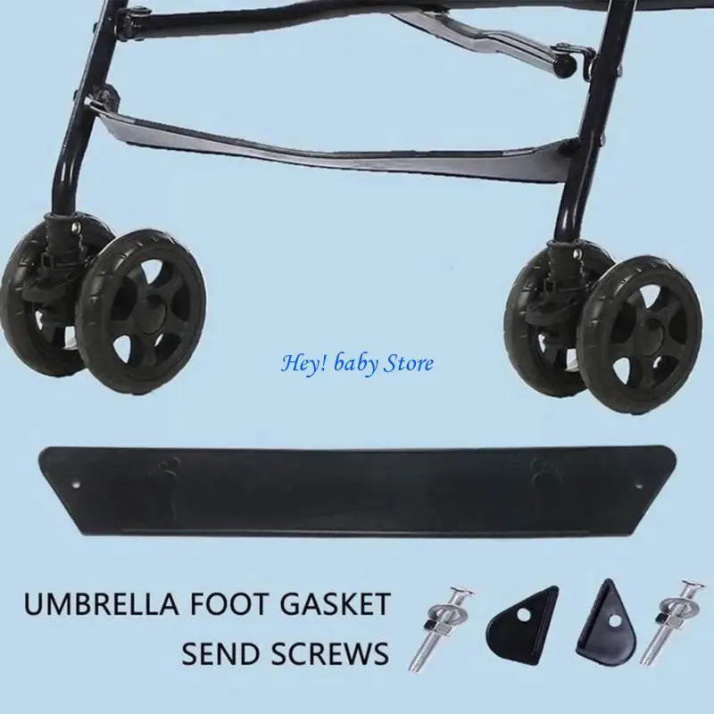 Baby Stroller Non-Slip Footrest Pedal | Anti-Skid Footpad