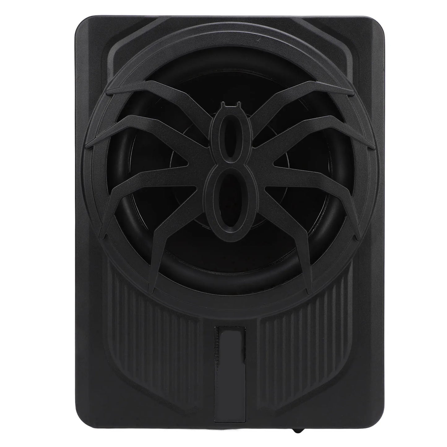 Under Seat Subwoofer Performance 10in Aluminum Alloy Excellent Heat Dissipation Slim Powered Car Subwoofer for Trucks Peaceful Pleasures Health and Wellness