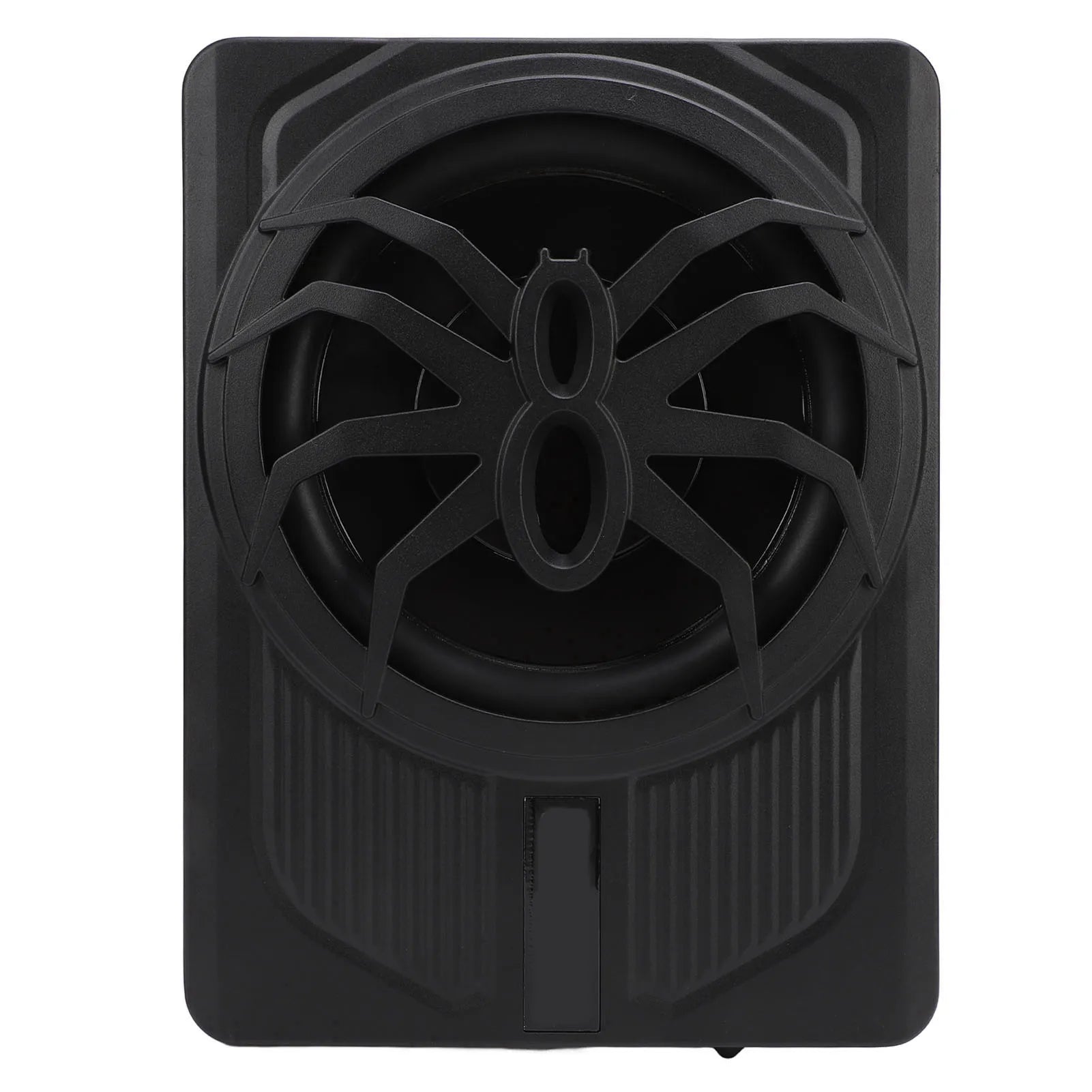 Under Seat Subwoofer Performance 10in Aluminum Alloy Excellent Heat Dissipation Slim Powered Car Subwoofer for Trucks Peaceful Pleasures Health and Wellness