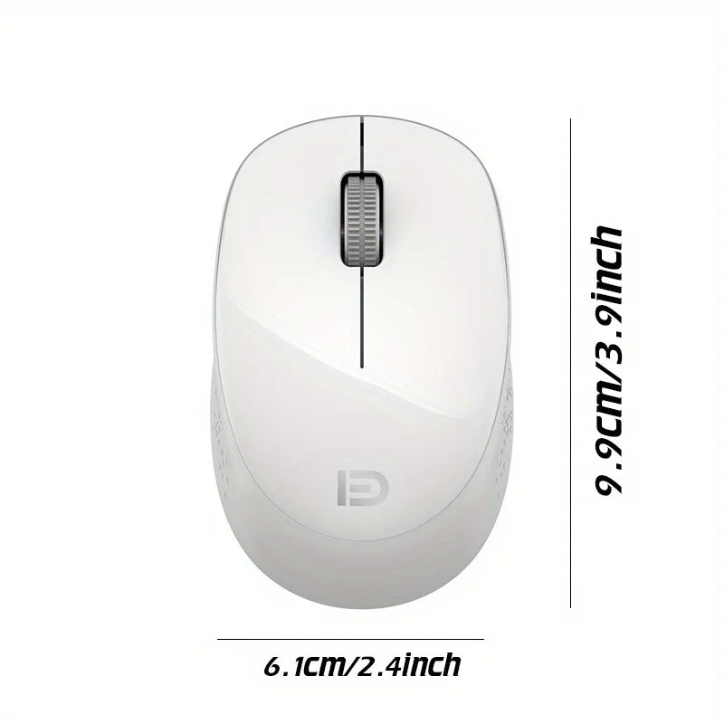 Wireless Mouse Silent mouse For Office Library, Portable Computer Mice with USB Receiver, ergonomic wireless mouse for laptop,PC Peaceful Pleasures Health and Wellness