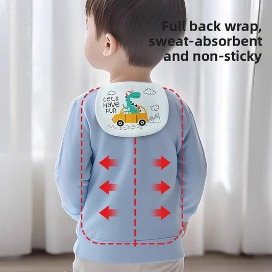 Four season pure cotton baby children's sweat absorbing towel kindergarten baby cushion back towel boys and girls' sweat towel Peaceful Pleasures Health and Wellness