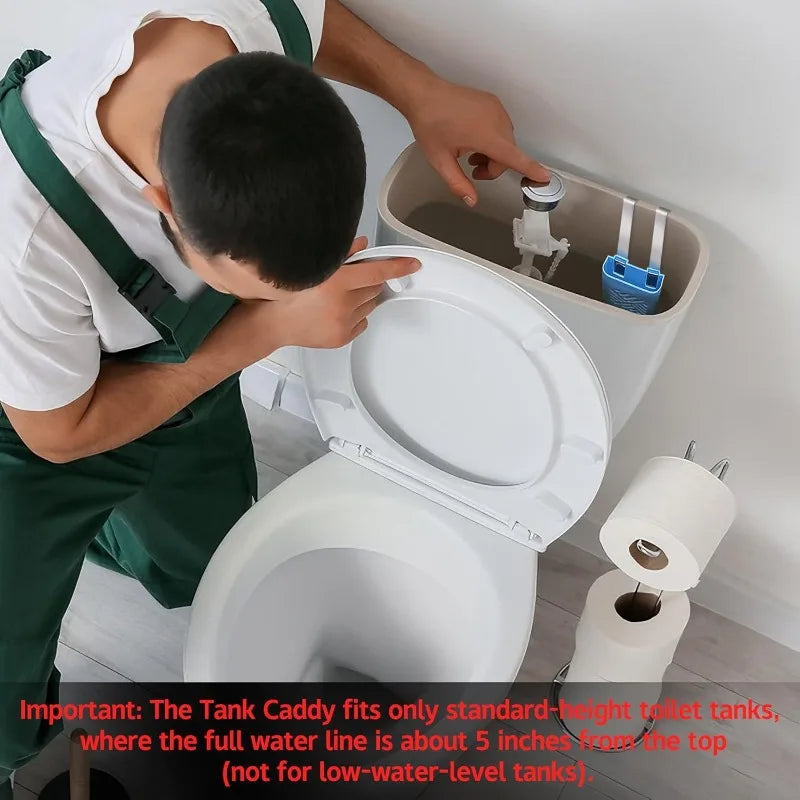 Toilet Tank Solid Dispenser – Stylish Plastic Replacement Part