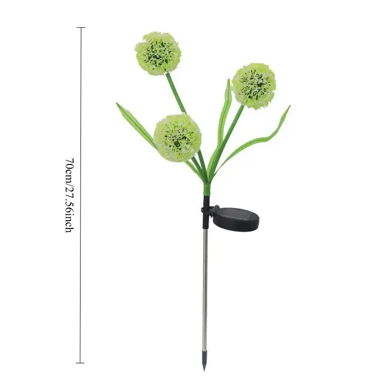 Solar Dandelion Lawn Lights – Waterproof Outdoor Garden Decor