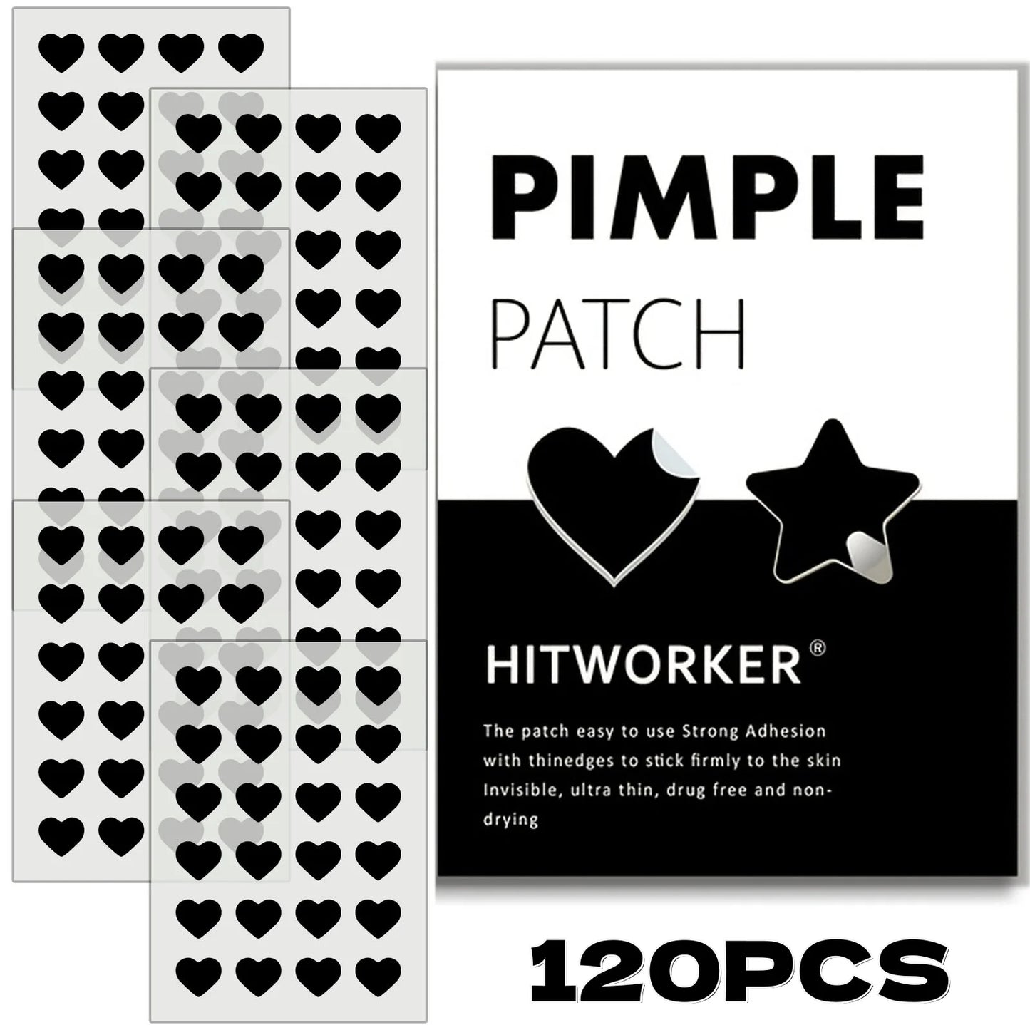 Hydrocolloid Acne Patches – Invisible & Waterproof | All Skin