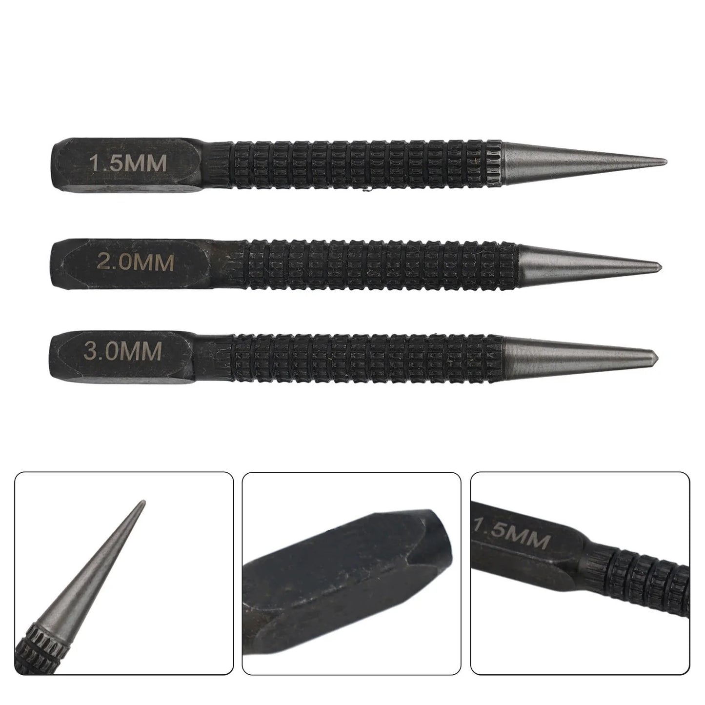 1 Alloy Steel Center Punch Scriber Marke Metal Wood Marking Drilling