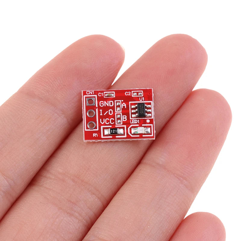 New 10pcs/lot TTP223 Touch Button Switch Capacitive Sensor Module Self-Locking/No-Locking Single Channel TTP223-BA6 For Arduino Peaceful Pleasures Health and Wellness