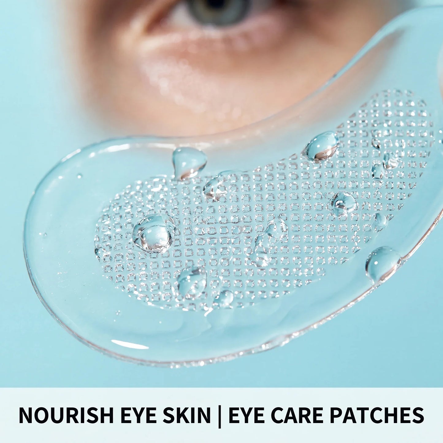 Dissolving Microneedle Eye Patches – Hyaluronic Acid & Collagen