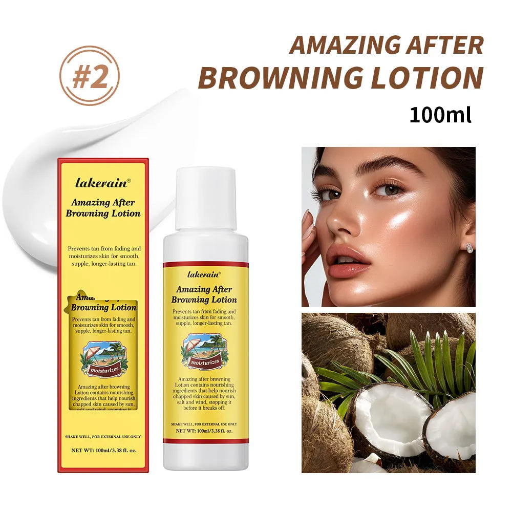 Self Tanning Booster Lotion | Waterproof, Deep Bronze Natural Tan