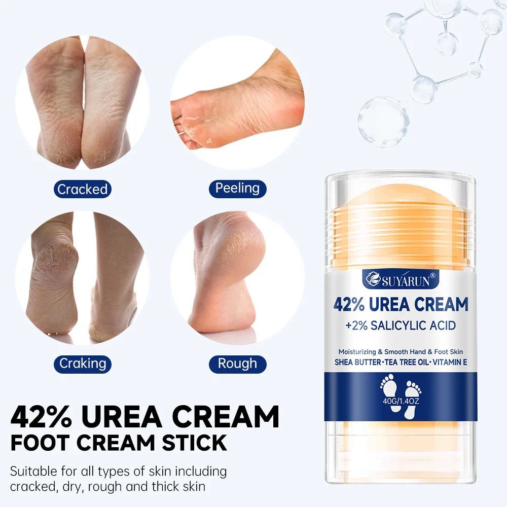 SUYARUN 42% Urea Foot Cream Stick – Moisturizing & Exfoliating