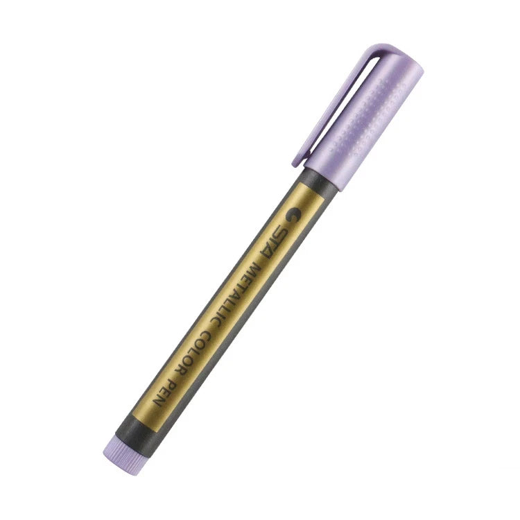 10 Colors Exquisite Metal Marker Paint Pen Art Permanent Writing
