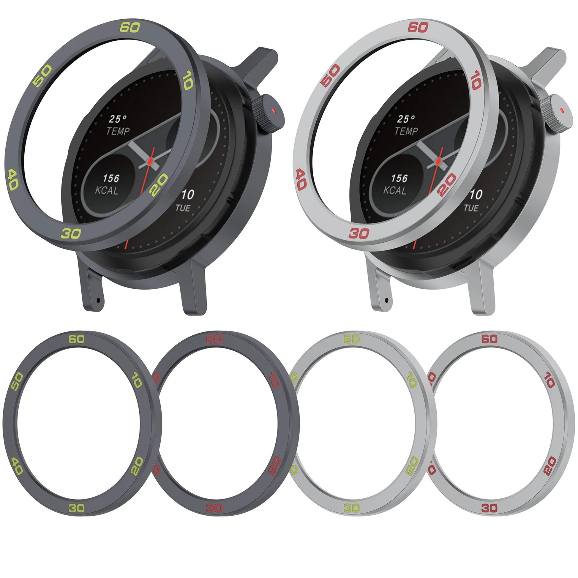 For CMF Watch Pro2 Metal BezelCMF BY NOTHING Watch Pro2 Watch Replacement Bezel Case Peaceful Pleasures Health and Wellness