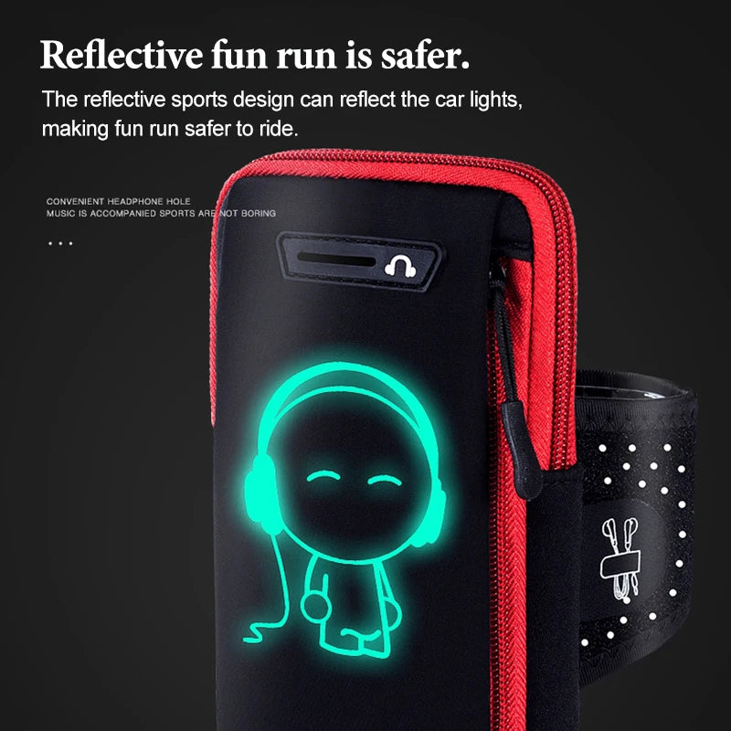 armband for cell phone running arm Cell phone running bag Running racing accessories Sports phone armband Bag for cellphone Peaceful Pleasures Health and Wellness