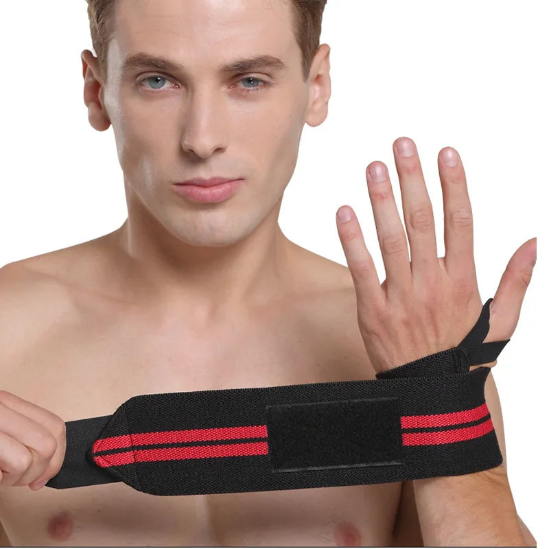 1PC Exercise Pressure Strap Elastic Wrist Wrist Pressure Weight Lifting Sports Wrist Bandage Wrap Wrist Guard against Sprain Men Peaceful Pleasures Health and Wellness